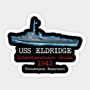 USS Eldridge Sticker